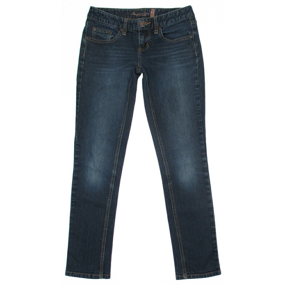 American Rag Skinny Jeans Size 1 S Juniors Blue Denim Stretch Measures 27 x 28